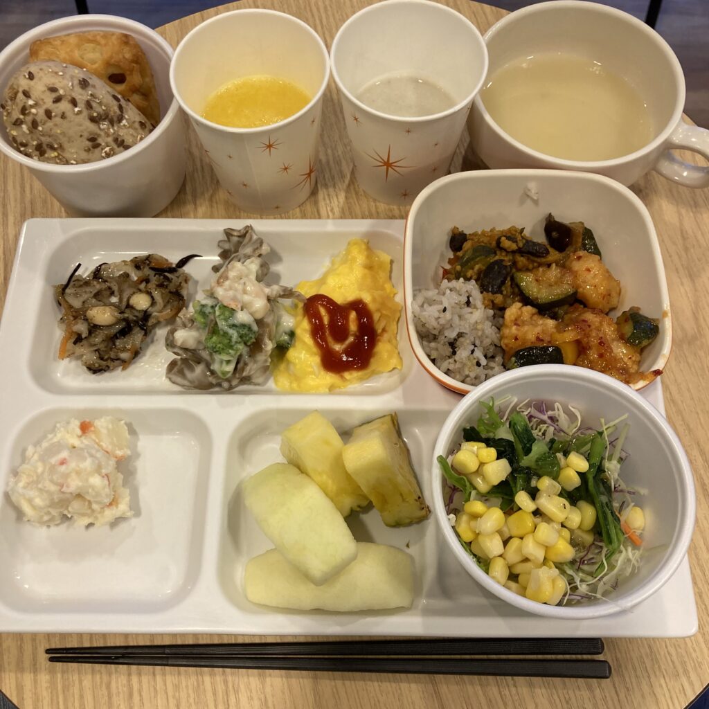 仙台コンフォート-2日目の朝食