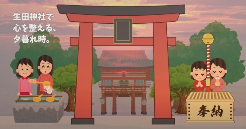 神戸-三宮-生田神社